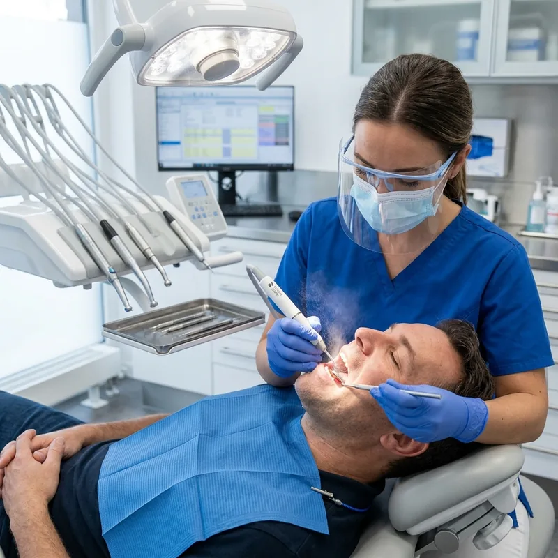 Gentle dental cleaning scaling in Hennur